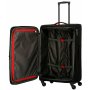 Travelite SUNNY BAY 86/98 л чемодан из полиэстера на 4 колесах черный