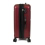 Travelite Yamba 61/77 л чемодан из ABS пластика на 4 колесах красный