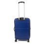 Travelite Yamba 61/77 л чемодан из ABS пластика на 4 колесах синий