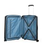 Travelite ZENIT 72/77 л чемодан из полипропилена на 4 колесах черный