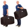TravelZ Bag 135 Black 135 л сумка дорожня з поліестеру чорна