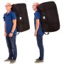 TravelZ Bag 135 Black 135 л сумка дорожня з поліестеру чорна