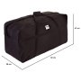 TravelZ Bag 175 Black 175 л сумка дорожня з поліестеру чорна