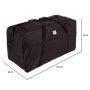 TravelZ Bag 235 Black 235 л сумка дорожня з поліестеру чорна