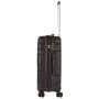 TravelZ Big Bars (M) Black 63 л чемодан из полипропилена на 4 колесах черный