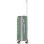 TravelZ Big Bars (M) Olive Green 63 л чемодан из полипропилена на 4 колесах зеленый