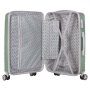 TravelZ Big Bars (M) Olive Green 63 л чемодан из полипропилена на 4 колесах зеленый