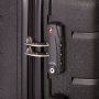 TravelZ Big Bars (S) Black 35 л чемодан из полипропилена на 4 колесах черный