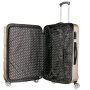 TravelZ Diamond (M) Champagne 85 л чемодан из пластика на 4 колесах шампань