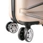 TravelZ Diamond (S) Champagne 32 л чемодан из пластика на 4 колесах шампань
