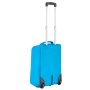 TravelZ Fordable 34 Blue 34 л сумка дорожная на колесах из полиэстера синяя