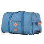TravelZ Hipster 51 Jeans Blue 51 л сумка дорожня на колесах з поліестеру синя
