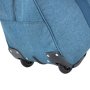 TravelZ Hipster 51 Jeans Blue 51 л сумка дорожня на колесах з поліестеру синя