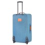 TravelZ Hipster (M) Jeans Blue 70 л валіза з поліестеру на 2 колесах синя