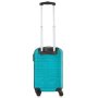 TravelZ Horizon (S) Aqua 35 л чемодан из пластика на 4 колесах голубой