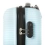 TravelZ Horizon (S) Baby Blue 35 л валіза із пластику на 4 колесах світло-блакитна