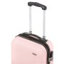 TravelZ Horizon (S) Baby Pink 35 л валіза із пластику на 4 колесах світло-рожева