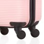 TravelZ Horizon (S) Baby Pink 35 л валіза із пластику на 4 колесах світло-рожева