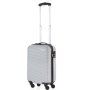 TravelZ Horizon (S) Silver 35 л валіза із пластику на 4 колесах срібляста