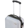 TravelZ Horizon (S) Silver 35 л валіза із пластику на 4 колесах срібляста
