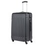 TravelZ Light (L) Black 76 л чемодан из пластика на 4 колесах черный