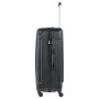 TravelZ Light (L) Black 76 л чемодан из пластика на 4 колесах черный