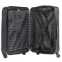 TravelZ Light (L) Black 76 л чемодан из пластика на 4 колесах черный
