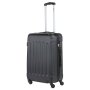 TravelZ Light (M) Black 66 л чемодан из пластика на 4 колесах черный
