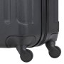 TravelZ Light (M) Black 66 л чемодан из пластика на 4 колесах черный