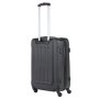 TravelZ Light (M) Black 66 л чемодан из пластика на 4 колесах черный
