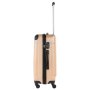 TravelZ Light (M) Champagne 66 л чемодан из пластика на 4 колесах шампань