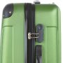 TravelZ Light (M) Khaki/Green 66 л валіза із пластику на 4 колесах зелений