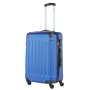 TravelZ Light (M) Navy Blue 66 л чемодан из пластика на 4 колесах синий