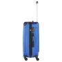 TravelZ Light (M) Navy Blue 66 л чемодан из пластика на 4 колесах синий