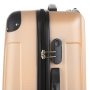 TravelZ Light (S) Champagne 25 л чемодан из пластика на 4 колесах шампань