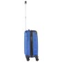 TravelZ Light (S) Navy Blue 25 л чемодан из пластика на 4 колесах синий