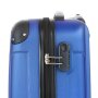 TravelZ Light (S) Navy Blue 25 л чемодан из пластика на 4 колесах синий