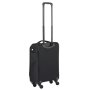 TravelZ Tripple Pocket 57 (S) Black 40 л чемодан из полиэстера на 4 колесах черный