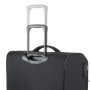 TravelZ Tripple Pocket (L) Black 85/97 л чемодан из полиэстера на 4 колесах черный