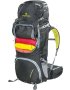 Туристический рюкзак Ferrino Overland 65+10 Black/Yellow