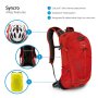 Велосипедный мужской рюкзак Osprey Syncro на 12 л Красный