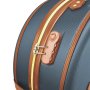 Винтажный круглый чемодан Semi Line на 49 литров Синий