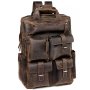 Винтажный мужской рюкзак Tiding Bag Коричневый