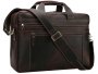 Вместительная мужская кожаная сумка с отделом для ноутбука 17 дюймов Tiding Bag