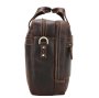 Вместительная мужская кожаная сумка с отделом для ноутбука 17 дюймов Tiding Bag