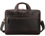 Вместительная мужская кожаная сумка с отделом для ноутбука 17 дюймов Tiding Bag