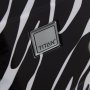 Женская косметичка из поликарбоната Titan X2, черный с белым
