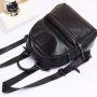 Женский кожаный повседневный рюкзак Olivia Leather Черный