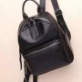 Женский кожаный повседневный рюкзак Olivia Leather Черный