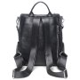 Жіночий рюкзак із натуральної шкіри Olivia Leather Чорний